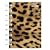 Go Stationery A6 2009 Diary week to view Leopard Skin