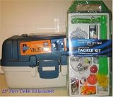 Plano Tackle Box - 2 Trays - 273 Piece Tackle Kit Included!