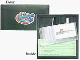 Florida Gators Embroidered Leather Checkbook Cover
