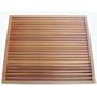 Cedar Delite 10' Wall Western Red Cedar Panel with Exterior Stain Finish for 10' Hexagon Gazebo by Cedar Delite - RCAPG10X12WP-PS