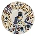 Kitchen & Housewares : Iittala Taika 4-1/2-Inch Espresso Saucer, White with Design