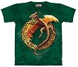 The Mountain Circle Dragon Adult Tee T-shirt