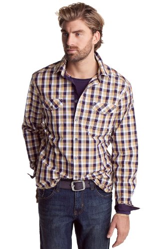 ESPRIT Herren Freizeithemd, kariert Y30932