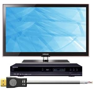 Samsung UN46C5000 46 LED HDTV, Acoustic Research ES85 and Onkyo DVBD507 Bundle by 