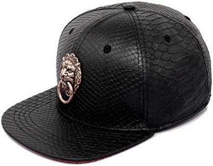 Zokey Shop Lion Head Door Snapback Snakeskin Tyrant Basaltic Baseball Cap