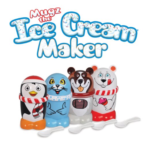 Set of 4 MUGZ the Ice Cream Maker - Make Your Own