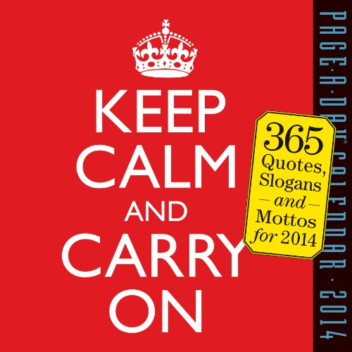 Keep Calm and Carry On 2014 Page-A-Day Calendar