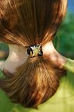 France Luxe Filigree Ponytail Holder