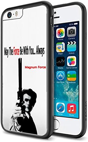 Magnum Force Gun Rights iPhone 6 Plus Black Cover Case