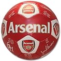 Arsenal Signature Ball - Red And White, Size 5