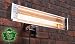 Primrose 1.5KW Wall Mounted Electric Halogen Patio Heater (Single Heating Lamp)