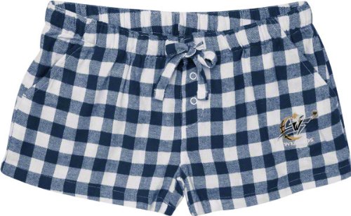 Washington Wizards Women's Navy Paramount Flannel Shorts