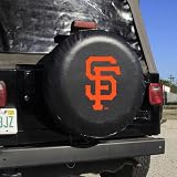 San Francisco Giants Black Logo Tire Cover