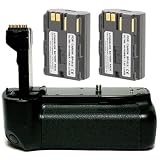 Opteka Battery Pack Grip for Canon EOS 20D & 30D Digital SLR Camera with 2 BP-511 Batteries (3400 mAh Total)