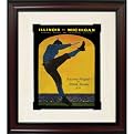 Michigan vs. Illinois 1926 Framed Art