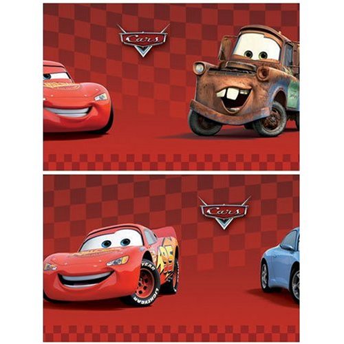 Childrens Toyshop  Kitchen & Housewares : Disney Pixar Cars Border 4in Red Self Adhesive