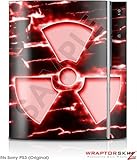 Sony PS3 Skin Radioactive Red