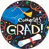 9 Inch Dinner Plates - 50PK/Graduation