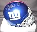 Michael Strahan New York Giants NFL Hand Signed Mini Football Helmet