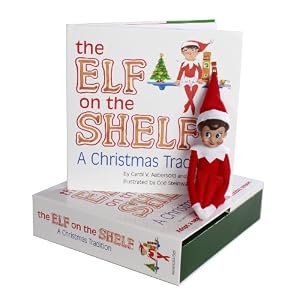 The Elf on the Shelf - Girl Elf Edition with North Pole Blue Eyed Girl Elf and Girl-character themed Storybook