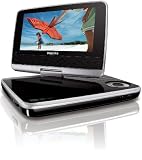 Philips PET742 05 7 Inch Portable DVD Player with Car Mounting Pouch - Black