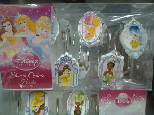 Disney Princess Shower Curtain Kids Girls