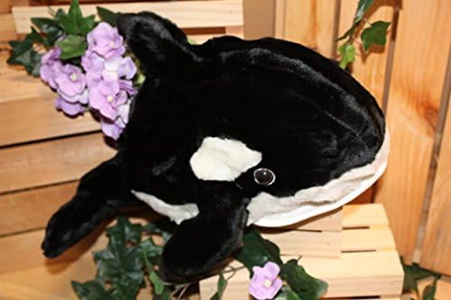 Killer Whale Plush Hat - Fits Kids and Adults