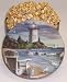 Gourmet Food : Scott's Cakes Gourmet Carmel Popcorn in a Lighthouse Tin