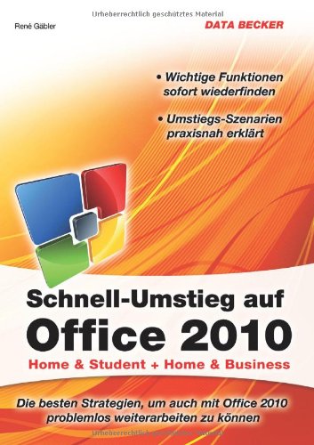 Schnell-Umstieg auf Office 2010