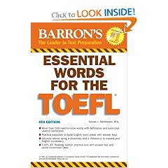 Essential Words for the TOEFL, 4th Edition