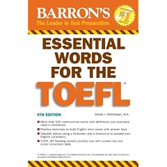 Essential Words for the TOEFL: (Test of English as Foreign Language) (Barron's Essential Words)