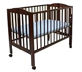 Dream On Me Portable 3-in-1 Crib- Cherry