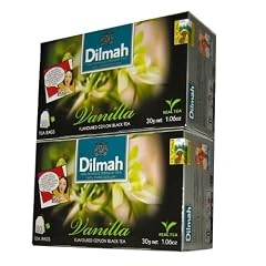 Dilmah Vanilla Flavoured Ceylon Black Tea 40 Teebeutel ( 2 x 20 )