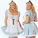 Plus Size Shirley Alice In Wonderland Costume 1x/2x 3x/4x