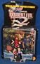 Claire Redfield with Aim & Shoot Action and Zombie Cop with Exploding Action - Video Game Super Stars Presents Capcom Resident Evil 2 Action Figures
