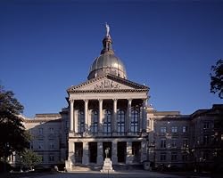 Atlanta, Georgia Capitol Building - Distinctive 16"x20" Photographic Print by Carol M. Highsmith