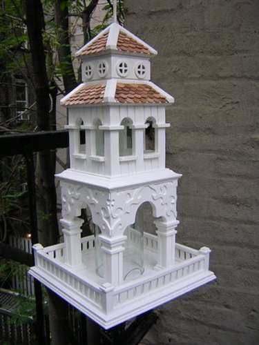 18 Fully Functional Tiered Bird Feeder