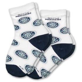 Click here to buy MLB Seattle Mariners Kid's Infant Socks (2 Pack).