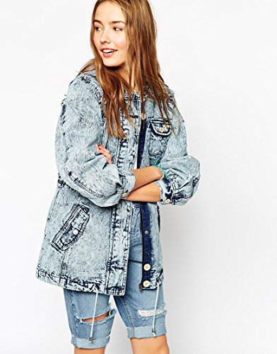 Bellfield Hooded Denim Parka Jacket 並行輸入品