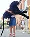 GIANT STUFFED BLACK PANTHER 40 BODY - REALISTIC BIG PLUSH WILD CAT STUFFED ANIMAL - 40 Body and 25 Tail