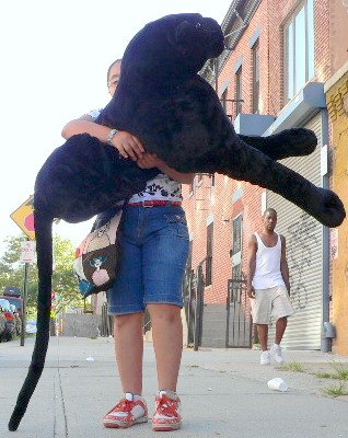 51O8qbgR1ZL GIANT STUFFED BLACK PANTHER 40 BODY   REALISTIC BIG PLUSH WILD CAT STUFFED ANIMAL   40 Body and 25 Tail