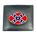 Wallet / Billfold of U.S. Confederate Rebel Battle Flag