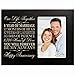 One year anniversary gift her him couple Custom Engraved 1st year wedding celebration for husband wife girlfriend boyfriend photo frame holds 4x6 photo by LifeSong Milestones (black)