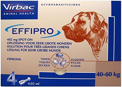 Effipro Spot-on Dog XL 40-60 kg 4 pipettes