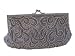 Beaded Wedding Handmade Evening Handbag/bag/silver Color