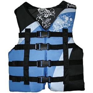 Kent Ladies Small 4 Belt Ski Vest Blue by