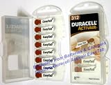 Duracell Hearing Aid Batteries Size 312 pack 40 batteries