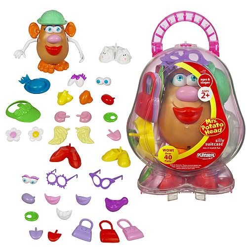 playskool mrs potato head silly suitcase  more detail click!