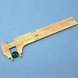 Millimeter Brass Sliding Gauge Gem Bead 100mm Tool