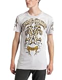 Xtreme Couture Men Short Sleeve Tee Thor, Silver, Silver-XX-Large Short Sleeve T-Shirt Xtreme Couture